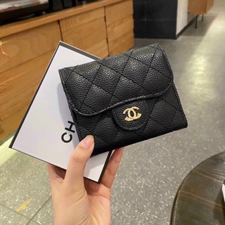 Ví Nữ Mini Cao Cấp Màu Đen Hàng Full Box