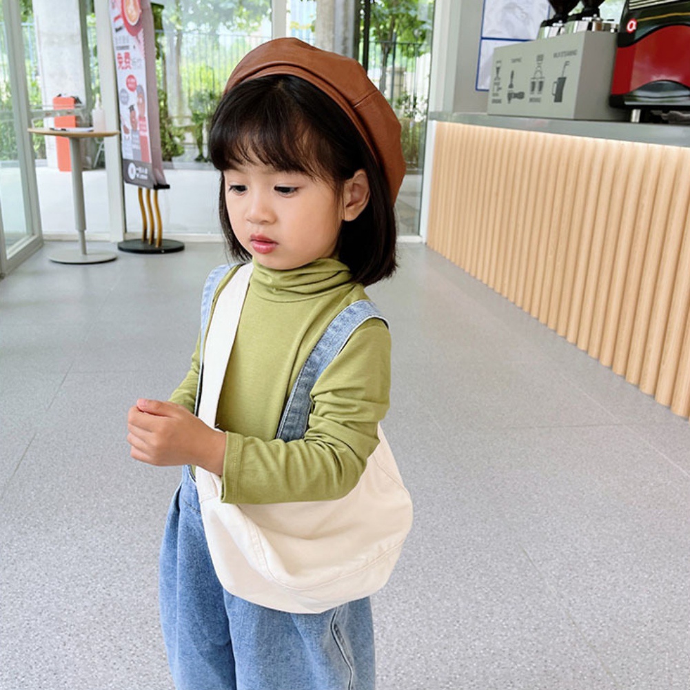 Túi xách vải canvas cotton phong cách Hàn Quốc thời trang thu đông cho bé gái