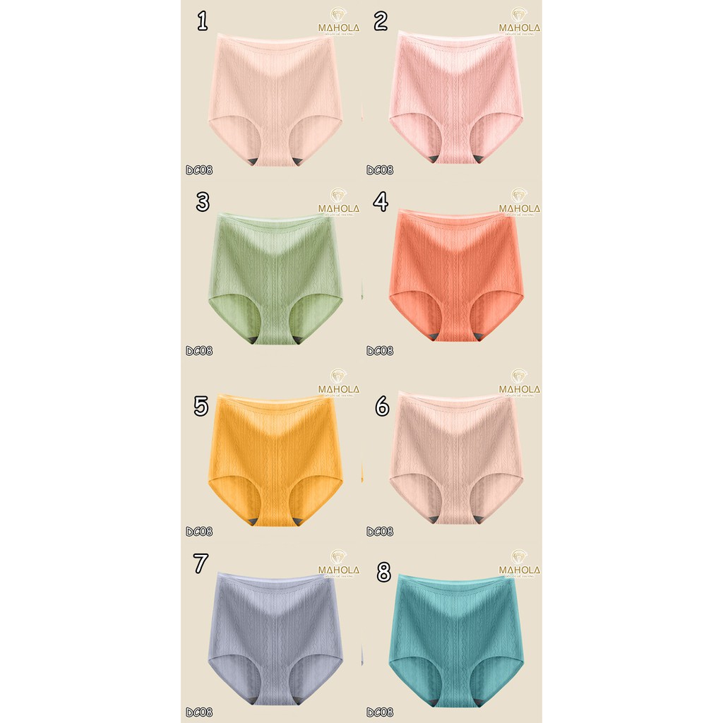 Quần lót lưng cao chất cotton Mahola DC08