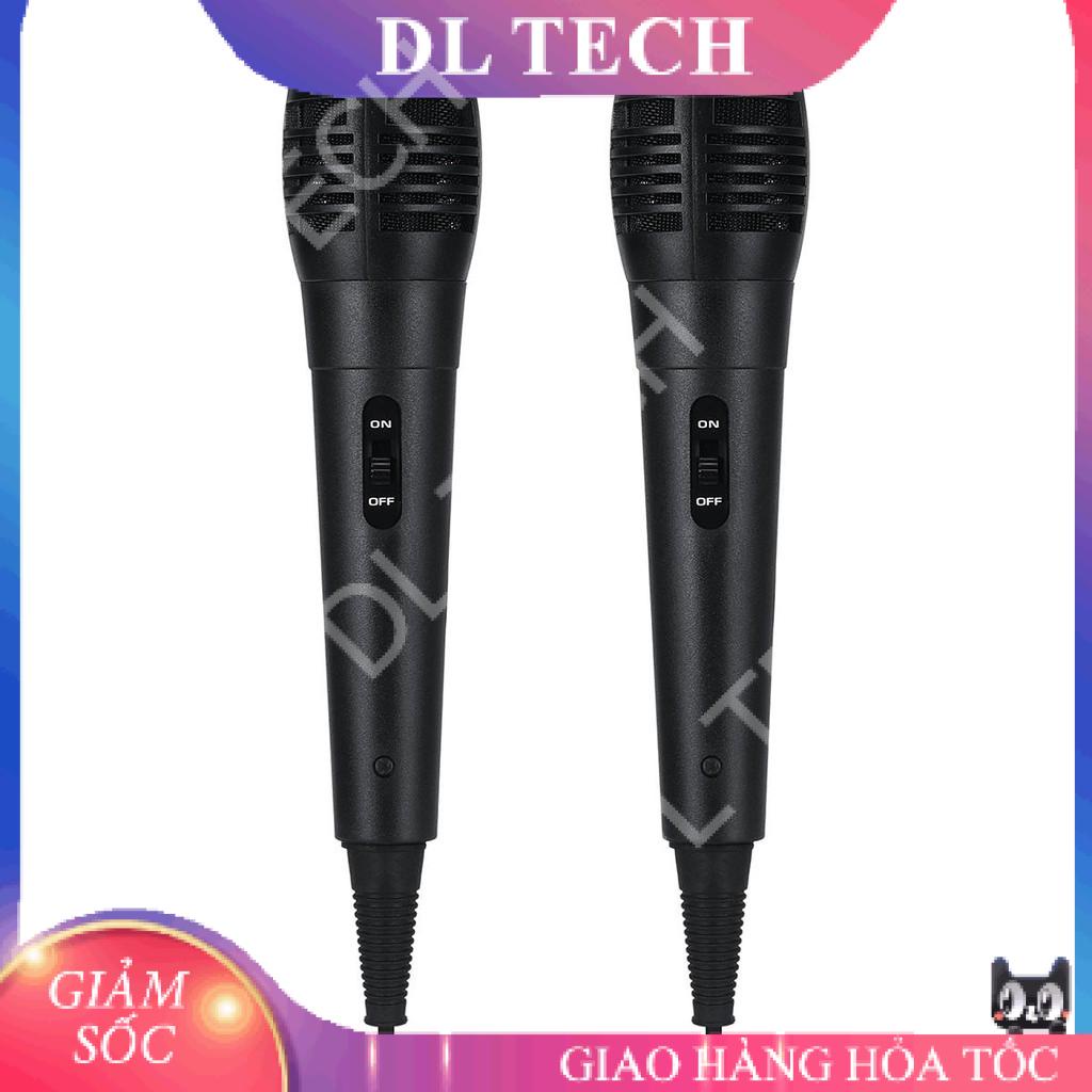 Micro Karaoke Có Dây Jack 6.5mm giá rẻ cho các loại Loa DL TECH