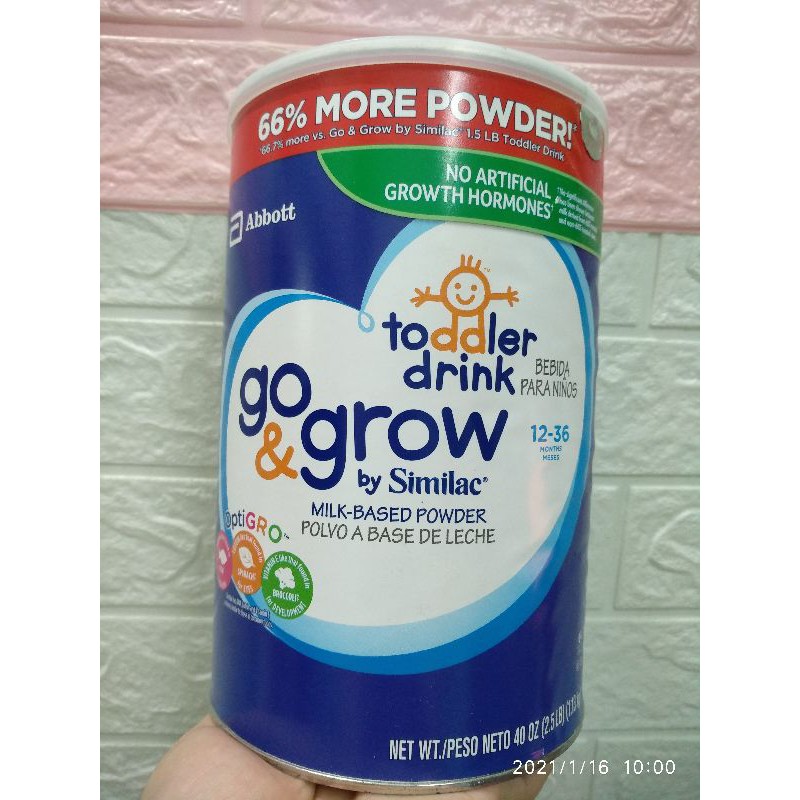 Hộp Sữa Similac Go&Grow 1.13Kg.