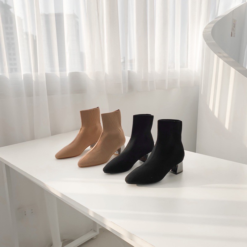 Wooly Boots 5P - Boots len cổ thấp