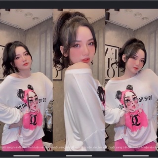 Đồ bộ in hình cô gái