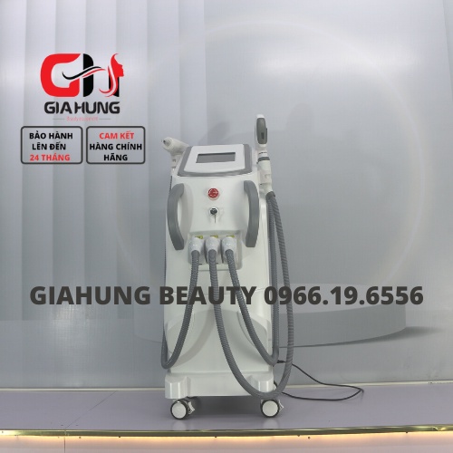 [Chất Lượng Hàng Loại 1] Máy OPT 3 Tay Cầm Triệt Lông Vĩnh Viễn - Laser Xóa Xăm - Hifu Nâng Cơ