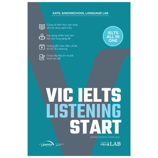 Sách Vic Ielts Listening Start