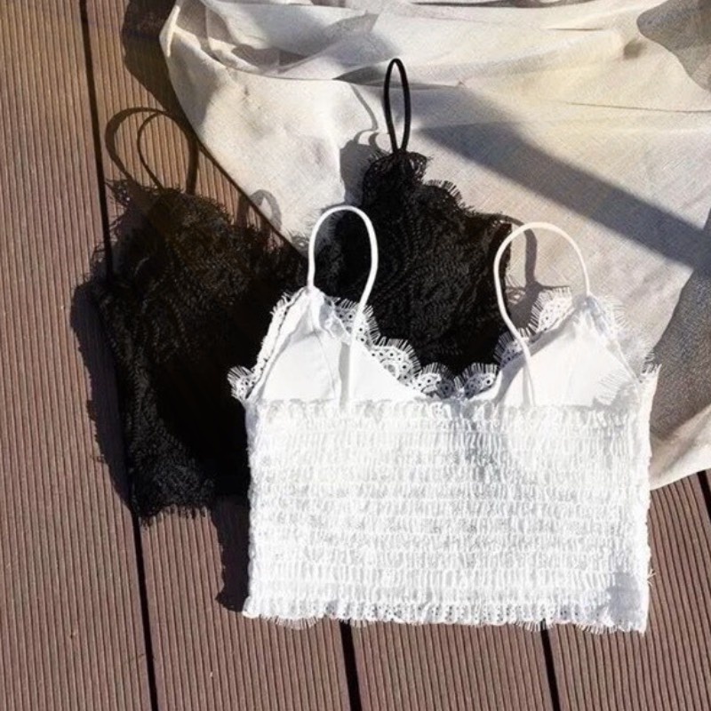 Áo Bra Ren, Áo Lót Nữ Bralette Họa Tiết Hoa Gợi Cảm Tôn Vòng Một Quyến Rũ SunBra 20021