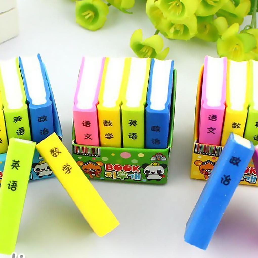 Set 4 Gôm Tẩy Hình Hoạt Hình Đáng Yêu