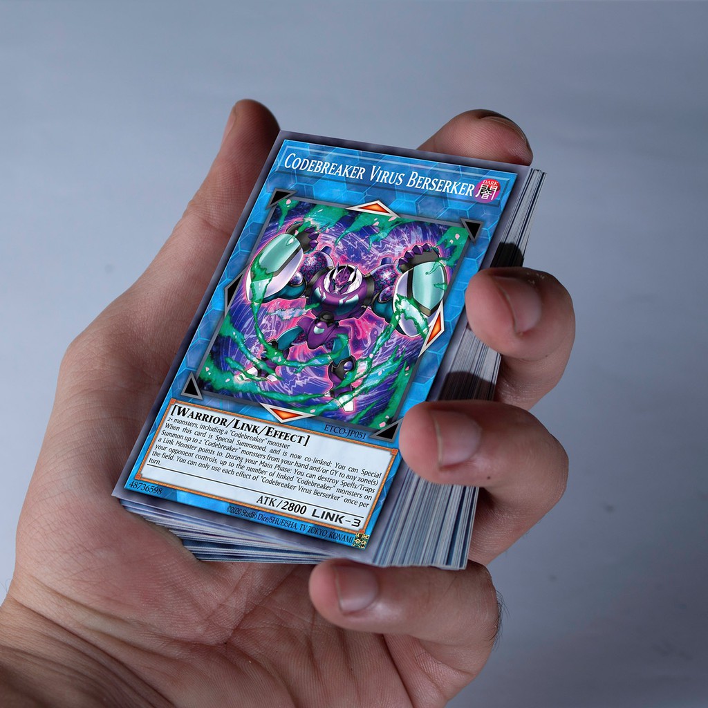 Codebreaker card bài yugioh có tem chất lượng cao full hộp Bộ bài khởi đầu - Bài Yugi