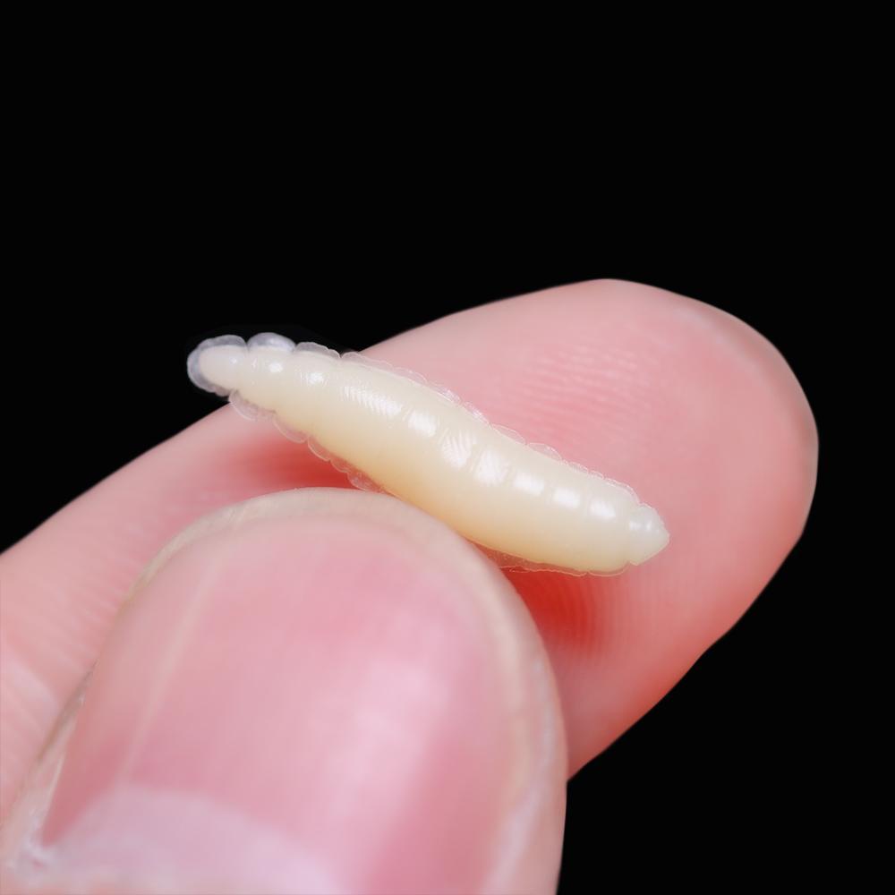 50 Mồi Giun Giả Câu Cá Bằng Silicon