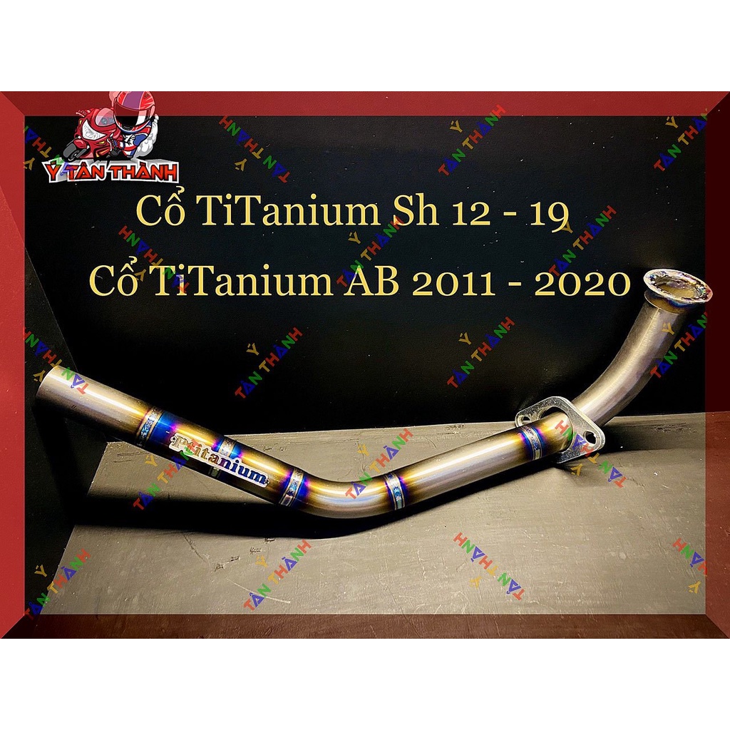Cổ pô titan xe Air blade,SH VN MS 09