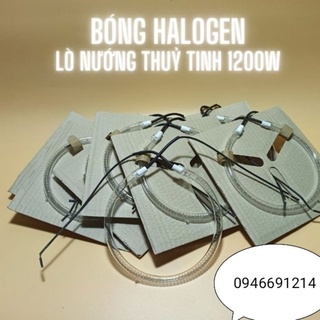 2 bóng halogen lò nướng thủy tinh 15cm