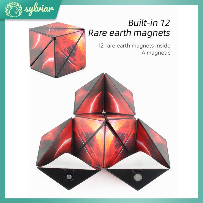 Đồ Chơi Khối Rubik 3d Từ Tính Nhiều Kiểu Dáng Độc Đáo Cho Bé