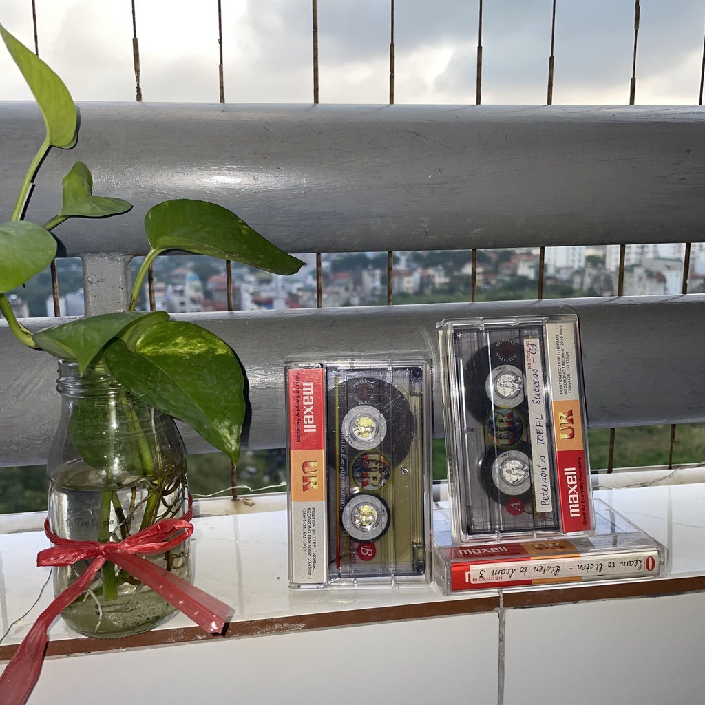 Băng cassette Maxell UR đã ghi 1 lần