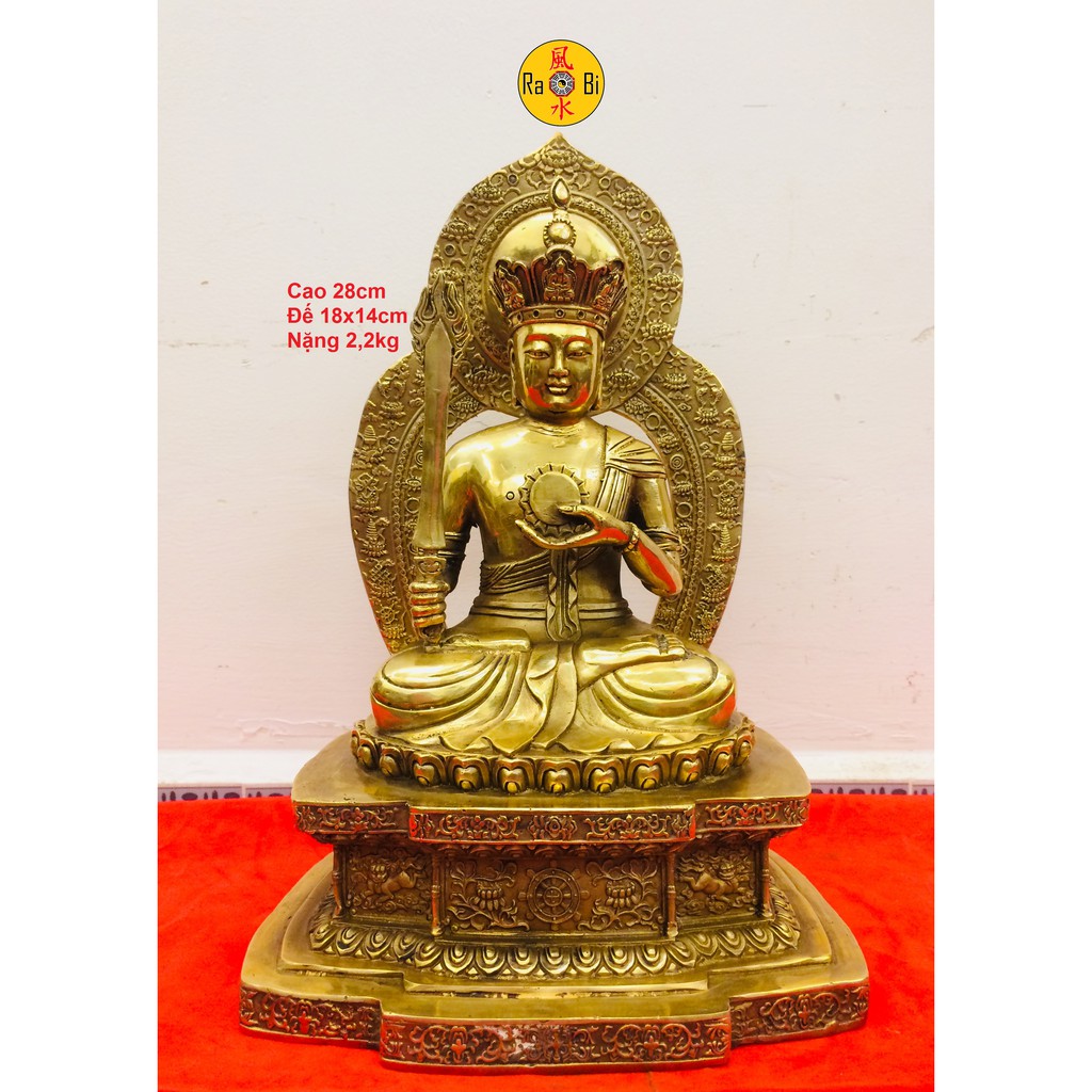Hư Không Tạng Bồ Tát - Tượng Đồng Phong Thủy Cao Cấp