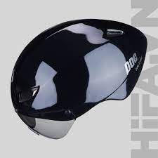 Nón bảo hiểm xe đạp Poc Falcon màu đen bóng chính hãng