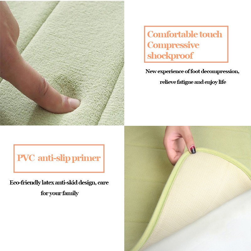 Thảm chùi chân chống trượt bằng lông cừu kích thước 40x60cm