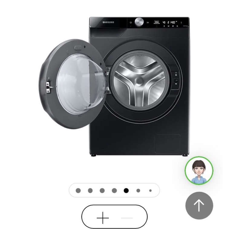 Máy giặt lồng ngang Samsung AI Inverter 9KG WW90TP44DSB/SV Miễn Phí Lắp Đặt Vận Chuyển Hà Nội