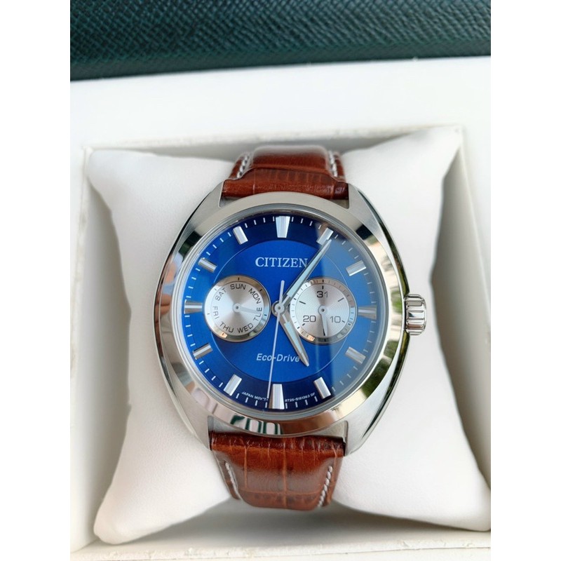 Đồng hồ nam C.ITIZ..EN PARADEX BLUE DIAL MEN Mai rùa BU