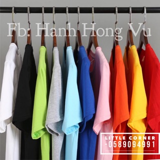 Áo thun trơn Oversize tee basic unisex đủ màu kèm ảnh thật