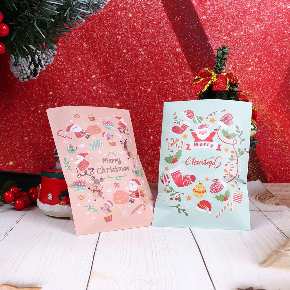 Bộ 24 Túi Giấy Đựng Quà Giáng Sinh Xinh Xắn