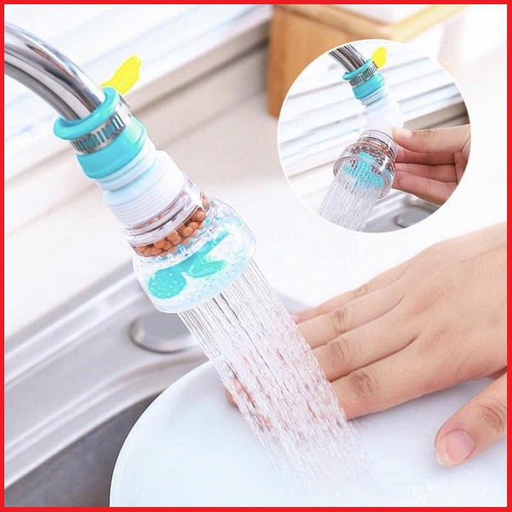 Đầu vòi lọc nước kéo dài -có quạt lọc tăng áp lực nước❖ LỌC NƯỚC QUẠT❖
