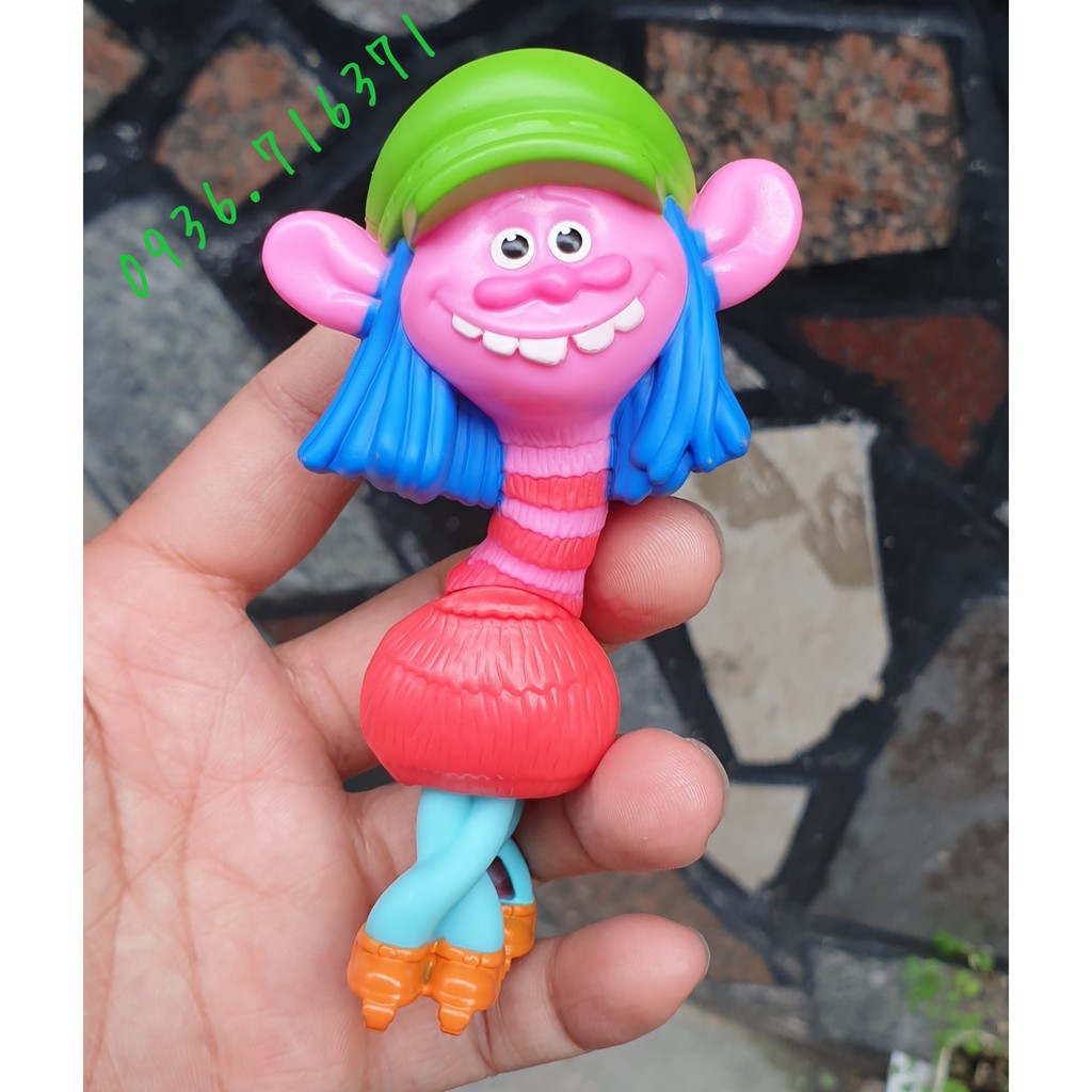 Đồ chơi nhân vật  Troll  "Quỉ Lùn Tinh Nghịch" của Mcdonald's hàng chính hãng