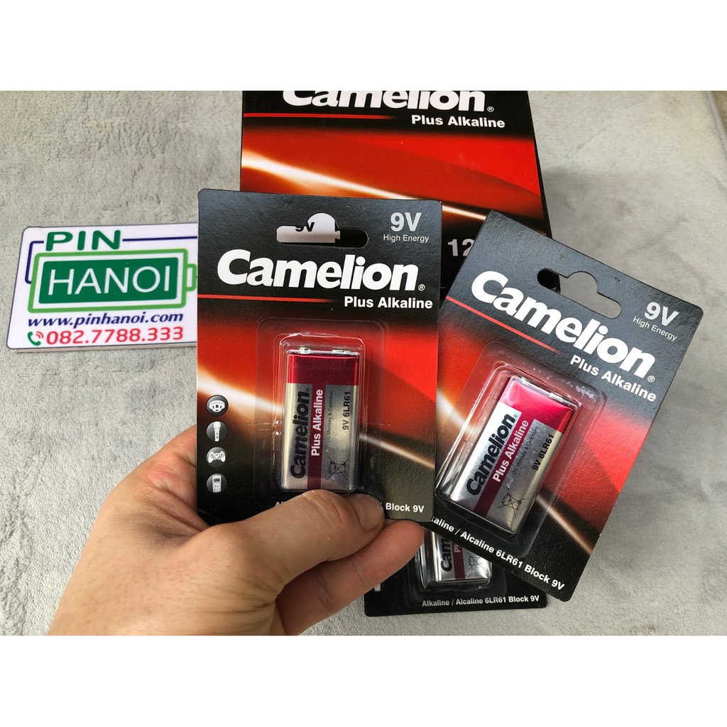 Pin vuông 9V Camelion Plus Alkaline 6LR61-BP1