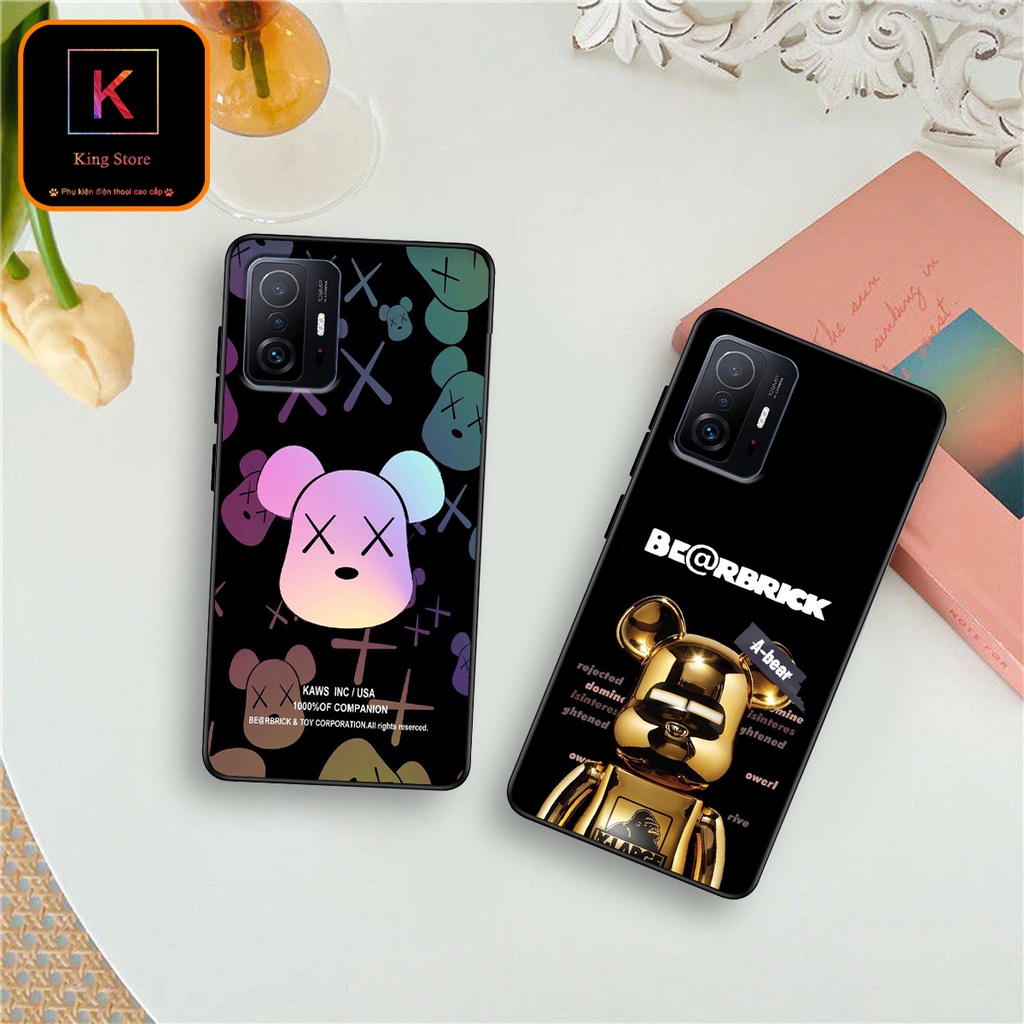 Ốp lưng Xiaomi Mi 11 5G - Xiaomi Mi 11T 5G - Xiaomi Mi 11T Pro 5G - Ốp in hình Gấu B.Ř.i.c.k hot trend, giá tốt