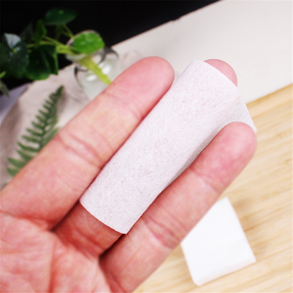 [Hàng mới về] Hộp 100 Miếng Bông Tẩy Trang Dùng Một Lần Thiết Kế Tiện Dụng
