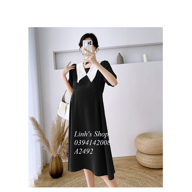 Váy Bầu Đầm Bầu Xinh A2492