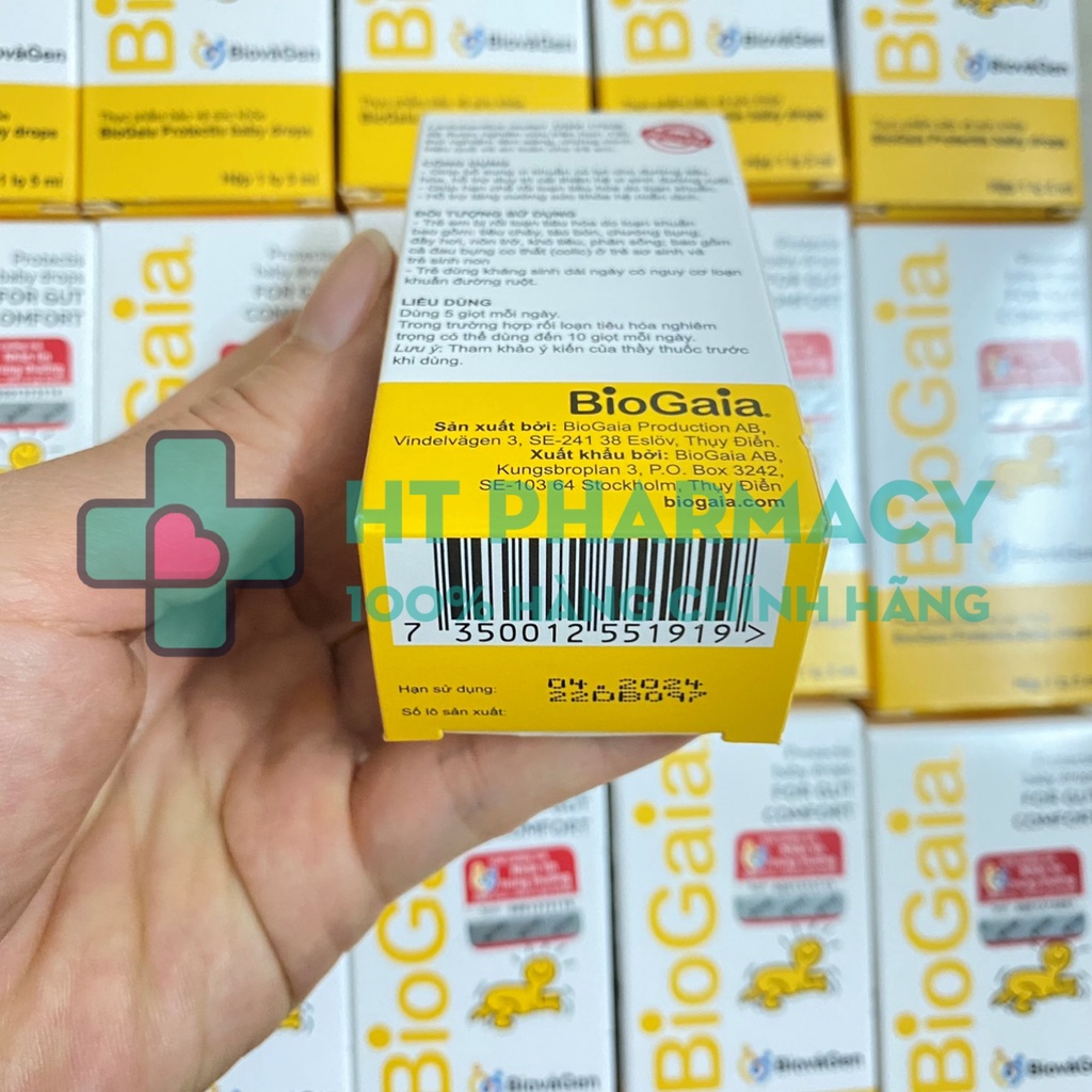 Biogaia Protectis Drops 5ml [Chính Hãng] Men vi sinh cho trẻ sơ sinh