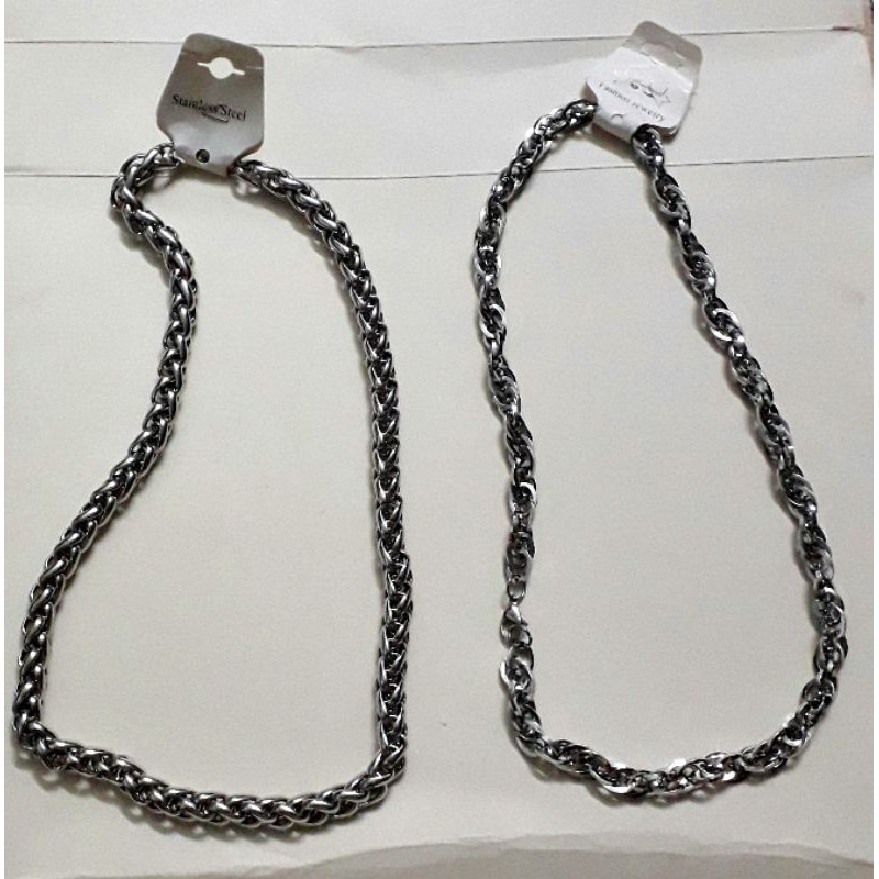 Dây chuyền mắc xích bằng thép không gỉ loại to ms843