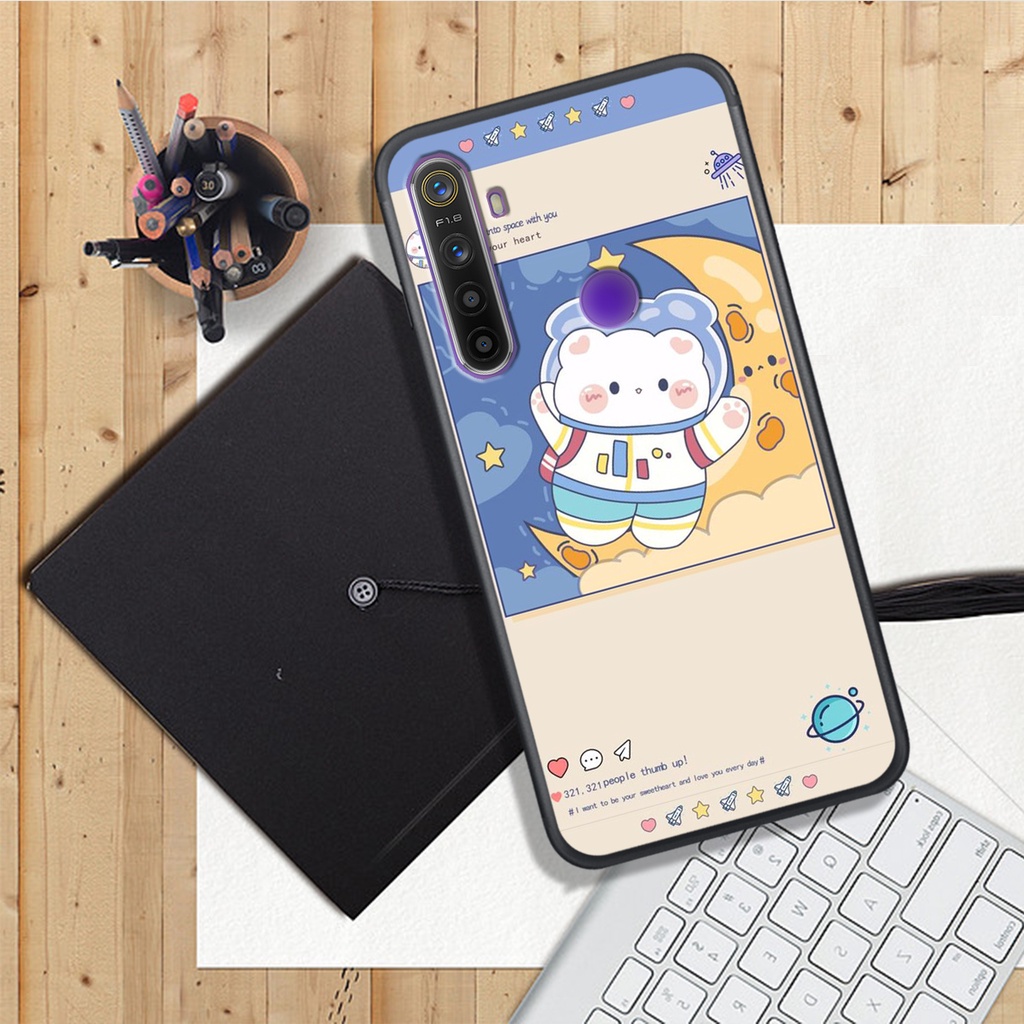 [ HOT BỎNG TAY] ỐP LƯNG OPPO REALME 3/3 PRO/REALME 5/REALME 5 PRO/C3   , IN HINH CHIBI PHI HÀNH GIA ĐÁNG YÊU, SIÊU CUTE.