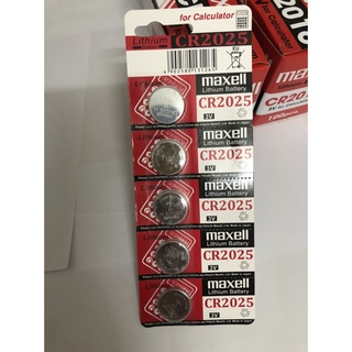 5 viên Pin CR2025 maxcell Lithium 3V