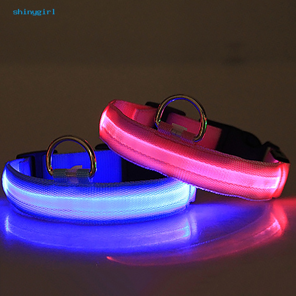 Vòng Cổ Nilon Có Đèn Led Phát Sáng Cho Thú Cưng