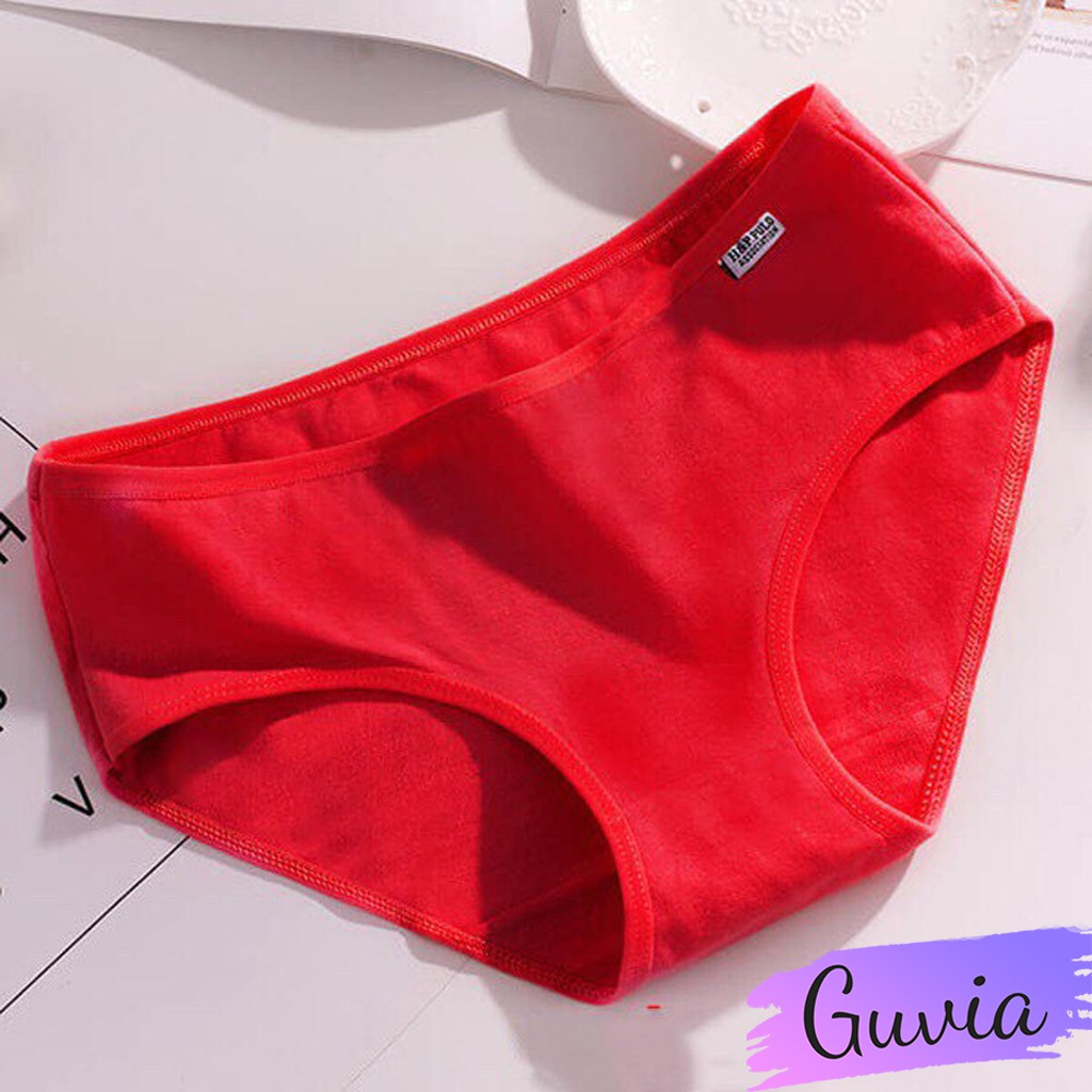 Quần lót nữ trơn kháng khuẩn Pulo QL02 Quần lót nữ cotton siêu thấm hút cao cấp | BigBuy360 - bigbuy360.vn