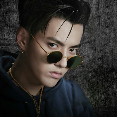 Freeship - Mắt kính nam nữ kính thầy bói mặt tròn siêu ngầu- BÓI