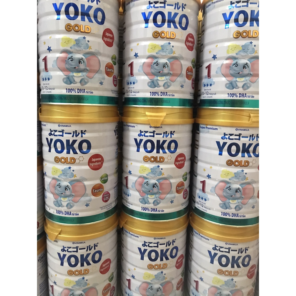 Sữa bột Vinamilk Yoko Gold 1 850gr Sua bot Vinamilk Yoko Gold 1 850gr