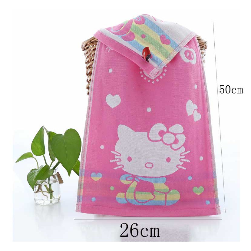 26*50CM Khăn Tắm Cotton Dày Cho Bé (Life-365)