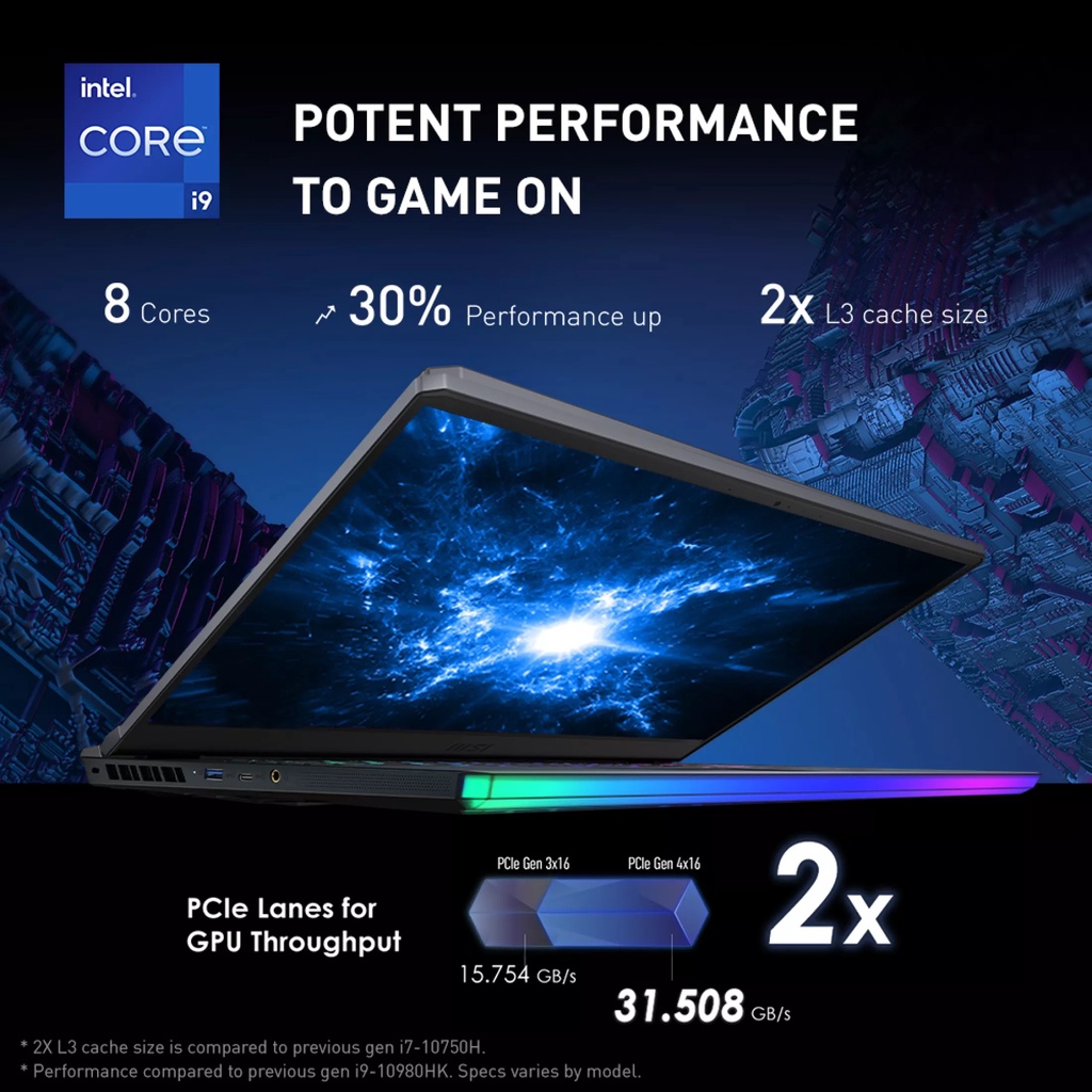 Laptop MSI GE66 Raider 11UH-211VN (i7-11800H | 32GB | 2TB | GeForce RTX™ 3080 16GB | 15.6' QHD 240Hz | Win 10) | BigBuy360 - bigbuy360.vn