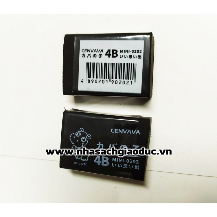 Gôm Tẩy Đen Mini - 0201, 0202 Cenvava