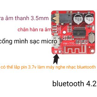 mạch bluetooth 4.2  và 5.0 DIY