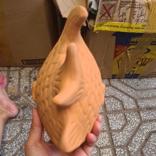 Cá đất nung trang trí tiểu cảnh, sân vườn