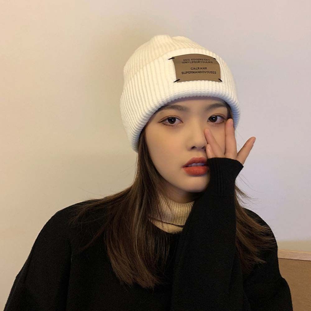 Mũ len trùm đầu màu sắc đơn giản phong cách hip hop Hàn Quốc dành cho nam