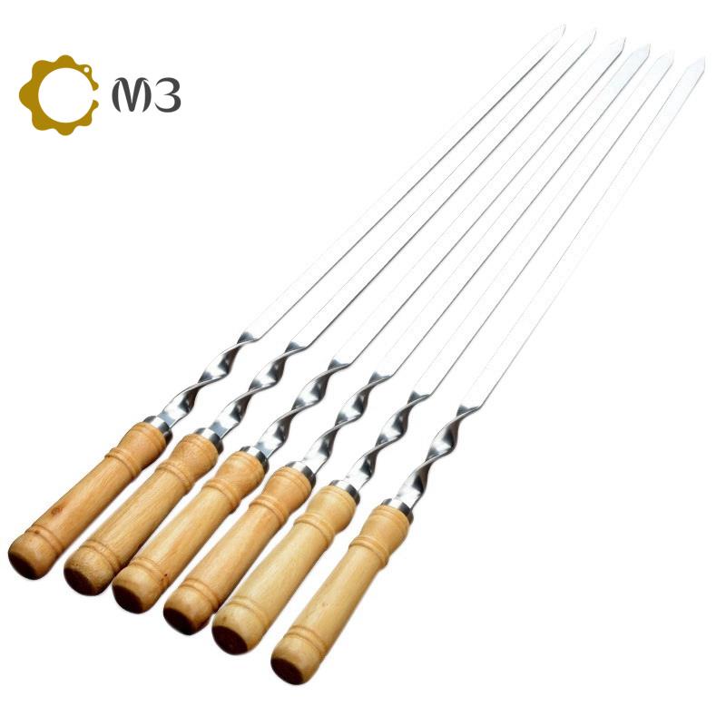 Set 6 Xiên Nướng Bbq 55cm