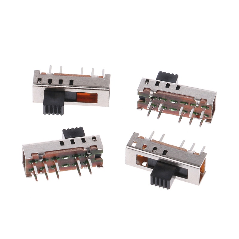 Set 10 Công Tắc Gạt 4 Vị Trí SS24E01-G5 0.5A 10 Pin