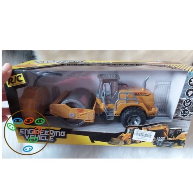 Hộp xe CT Lu ĐK 7 Đt ko sạc ENGINEERING VEHICLE