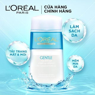 Nước Tẩy trang mắt và môi Loreal Gentle 125ml