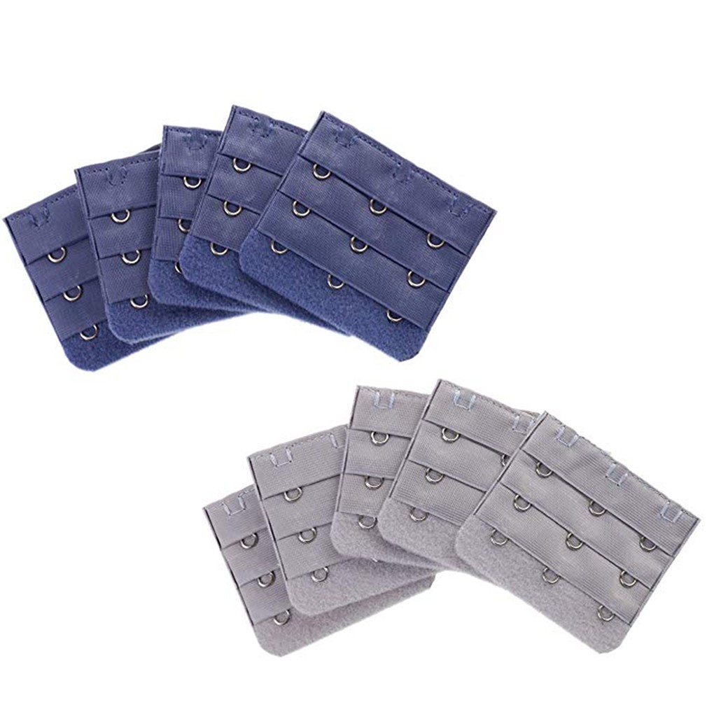 Set 5 miếng nối dài dây áo ngực 3 hàng 3 móc gài cho nữ