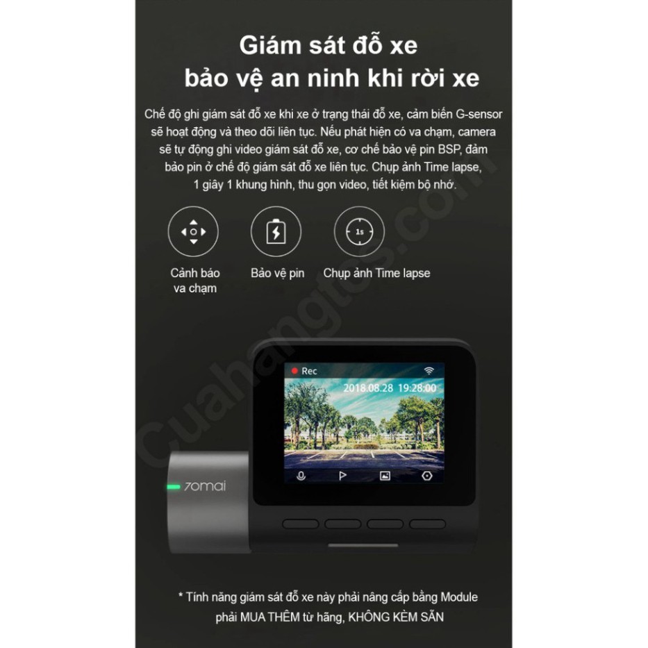 SĂN SALE ĐI AE Camera hành trình Xiaomi 70mai Pro bản quốc tế chính hãng $$
